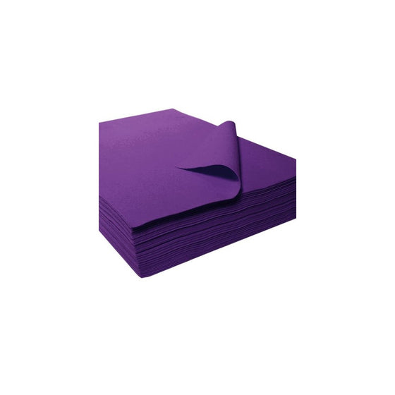 Acrylic Felt Sheet 9” X 12”: 25 PCS, Purple