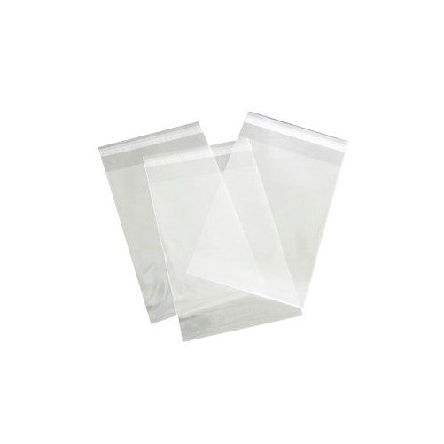 11 x 14 Clear Cello Bags Resealable 100 Pack