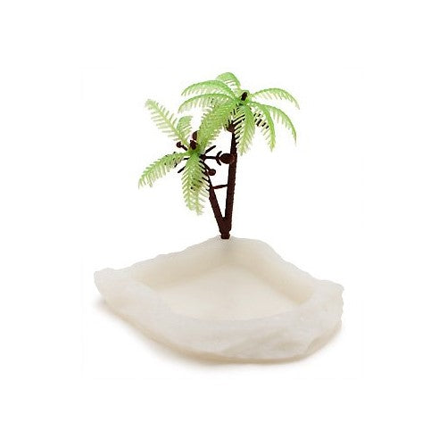 T-Rex Hermit Crab Dish with Palm Tree