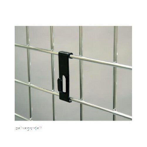 Gridwall Utility Hook For Grid Panel Display - Picture Notch - Box of 100 Pieces - Black