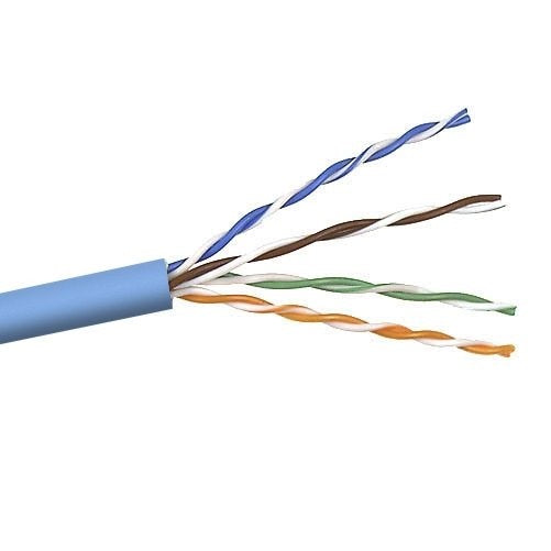 Belkin 1000-Foot Cat5e PVC Stranded UTP Bulk Networking Cable (Blue)