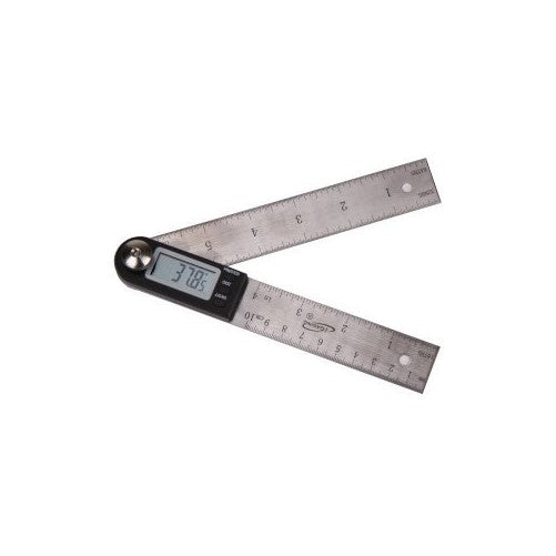 iGaging Digital Protractor with 7" and 4" Stainless Steel Bladed