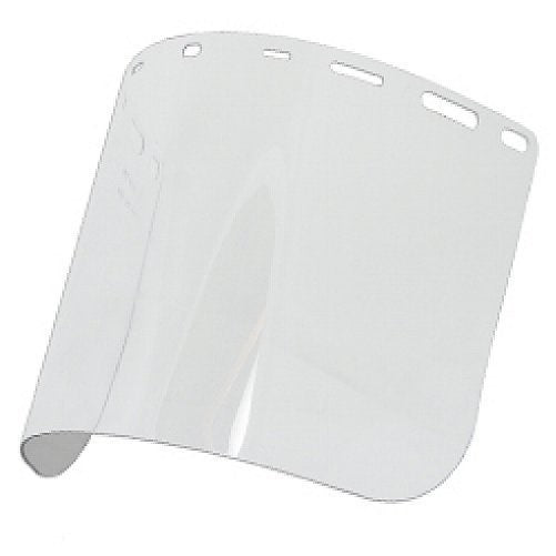 Replacement Face Shield, 8"x 15.5"x .040, Clear Polycarb, Model 15151
