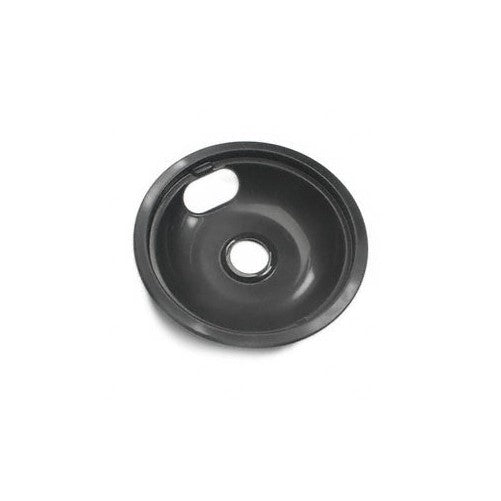 6" Universal Reflector Drip Bowl in Black