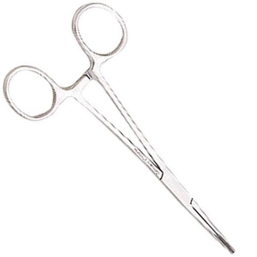 PetEdge Stainless Steel Curved Pet Hemostat with Locking Ratchet, 5-1/2-Inch