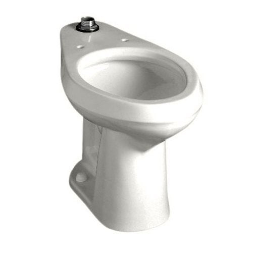 American Standard 3541001US.020 Colorado Right Height Top Spud Elongated Made in USA Toilet Bowl Only, White