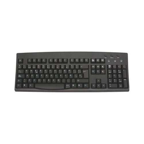 Solidtek Standard Spanish Black Wired USB Keyboard