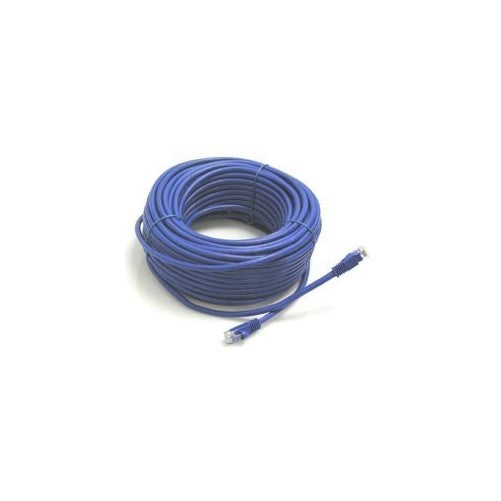 50 FT CAT5e 350MHZ UTP Patch Cord with Molded Boot, Blue