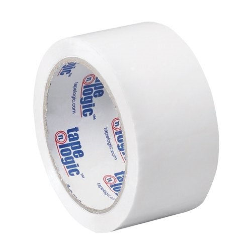 2" x 55 Yards White Acrylic Carton Sealing Tape 2.2 Mil (T90122W) Category: Box Sealing Tape