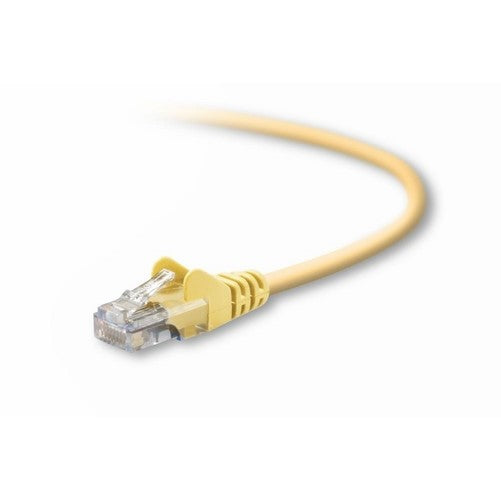 Belkin 2ft CAT-5e Patch Cable, Snagless Molded Yellow ( A3L791-02-YLM-S )