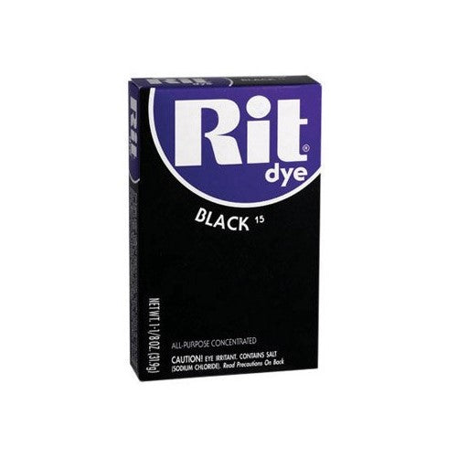Rit 15 1 Oz Black Rit Powder Dye