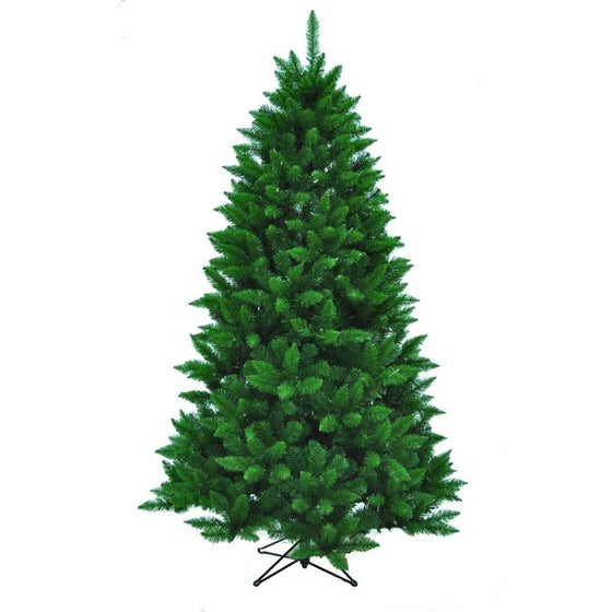Kurt Adler TR2326 7' Pine Christmas Tree with 1026 Tips, 50-Inch Girth with Metal Base