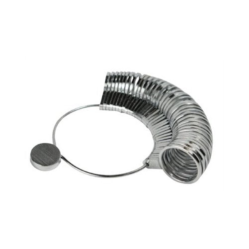 SE JT130RS 36-Piece Metal Ring Sizer