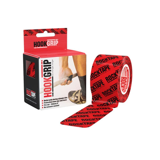Rocktape Thumb Protection Tape for HookGrip, Pre-Cut Kinesiology Tape, Weight-Lifting
