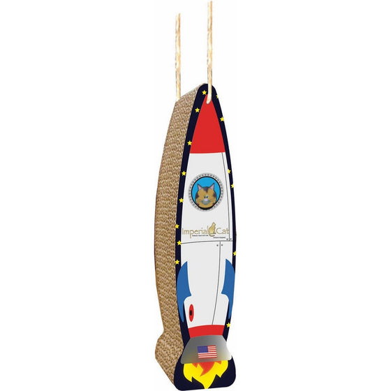 Imperial Cat Rocket Ship Hanging Scratch and Shape
