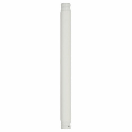 Westinghouse 7726500 Ceiling Fan Down Rod 18 Inch White/Satin White Finish