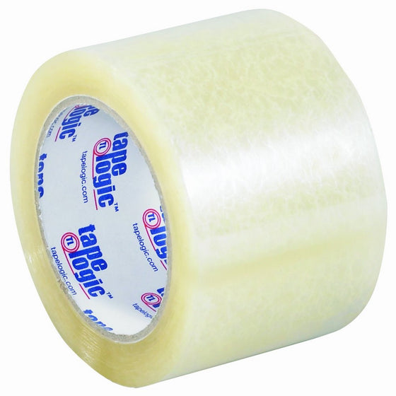 Tape Logic T9053506PK Acrylic Tape, 3.5 mil Thick, 55 yds Length x 3" Width, Clear (Case of 6)