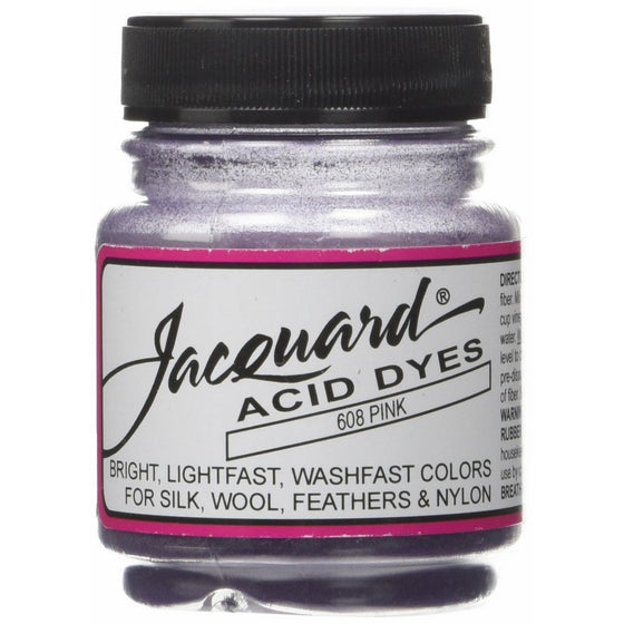 Jacquard Acid Dyes 1/2 Ounce-Pink