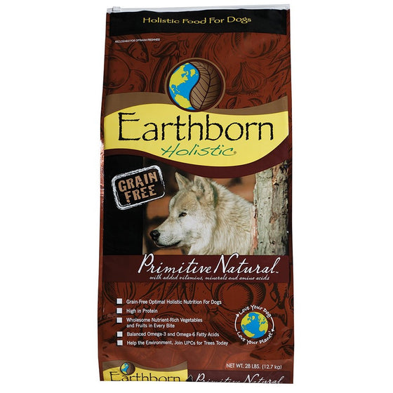Earthborn Holistic Primitive Natural, 28 Pound Bag