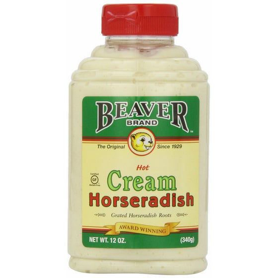 Beaver Cream Style Horseradish, 12 oz