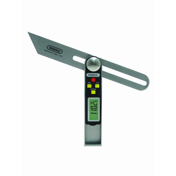 General Tools 828 Digital Sliding T-Bevel Gauge & Digital Protractor in One