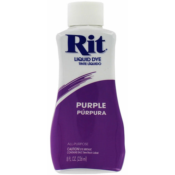 Rit 88130 8 Oz Purple Liquid Dye