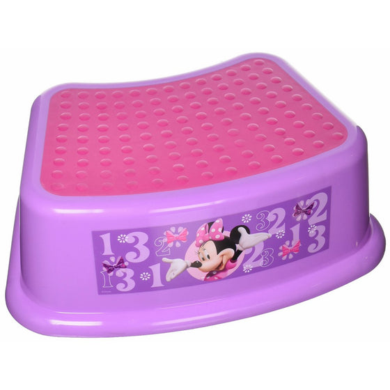 Disney Minnie Mouse "Bowtique" Step Stool, Pink