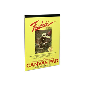 Fredrix 3501 Canvas Pads, 12 by 16-Inch