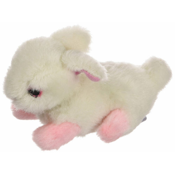 Multipet's Look Who's Talking Plush Talking Rabbit Dog Toy, 6-Inch