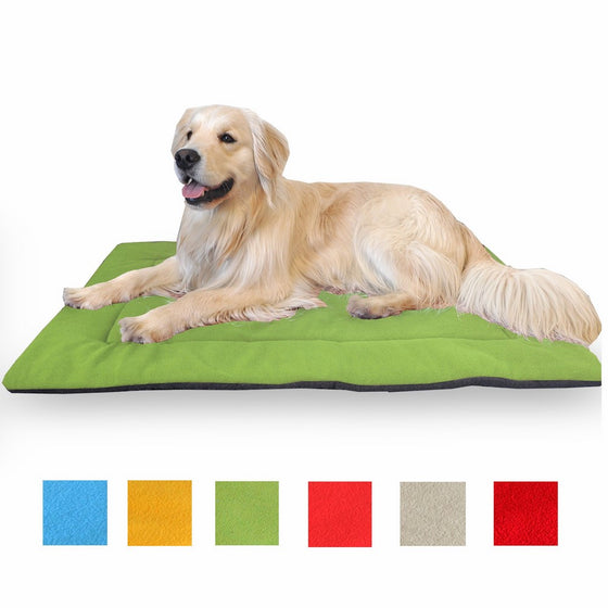 Downtown Pet Supply Comfort Pet Dog Crate Mat and Nap Pad, X-Large-Green, by