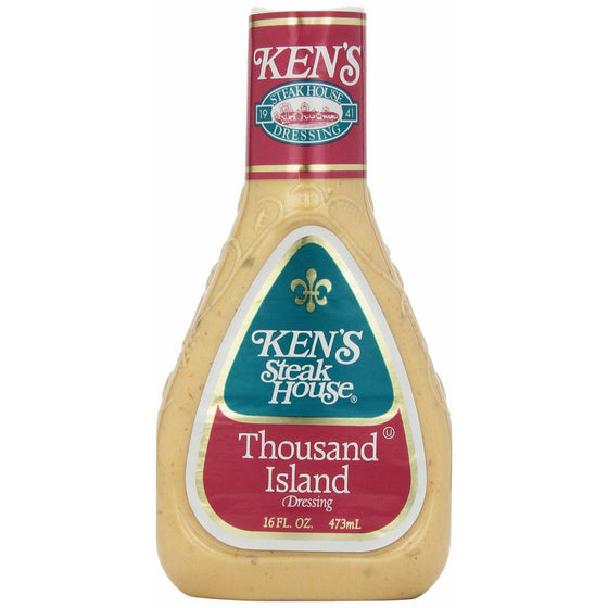 Ken's Foods 1000 Island Sald Dressing, 16 oz