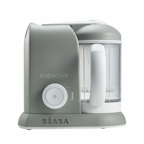 BEABA Babycook 4 in 1 Steam Cooker & Blender and Dishwasher Safe, 4.5 Cups, Cloud