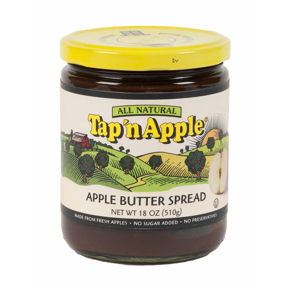 Tap N Apple Butter Spread, 18 Ounce - 12 per case.