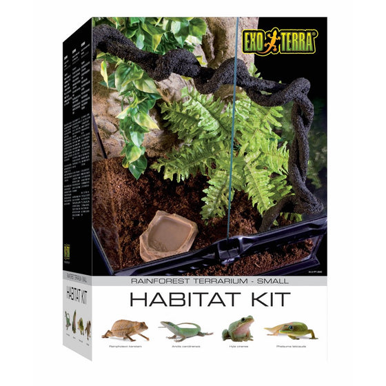 Exo Terra PT2660A1 Rainforest Habitat Kit, Small