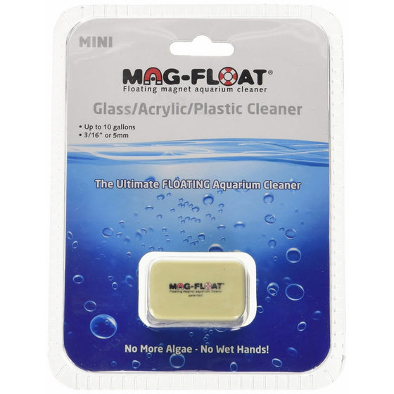 Gulfstream Tropical AGU00259 Mag-Float Mini Glass and Acrylic Aquarium Cleaner