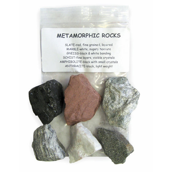 Scott Resources 6 Piece Economy Igneous Rock Collection Bag
