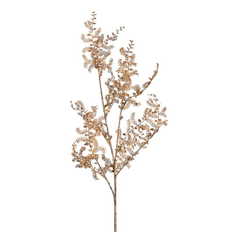 27" Beige Snake Fern Spray 6/Pk
