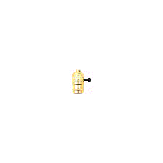 Leviton Turn Knob Metal Lampholder 3-Way