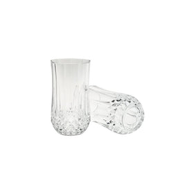 Arc International Set of 4 Cristal D'Arques Longchamp Tumbler, 12-Ounce