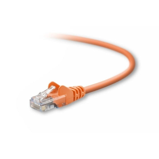 Belkin A3L791-10-ORG-SCAT5E Patch Cord Snagless , Orange- 10ft