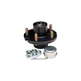 Tie Down 81060 1" Bearing 4" Stud Wheel Hub Kit
