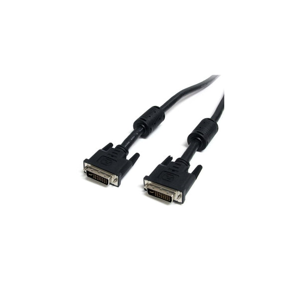 StarTech.com Dual Link DVI-I Cable - 6 ft - Digital and Analog - Male to Male Cable - Computer Monitor Cable - DVI Cord - DVI to DVI Cable