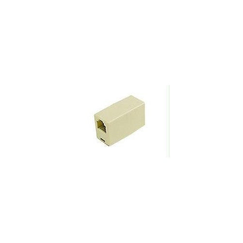 C2G/Cables to Go 01920 RJ11 4-pin Modular Inline Coupler Straight-Through (Ivory)