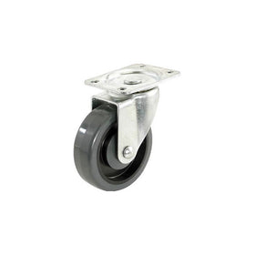 Shepherd Hardware 9784 400 Series 4-Inch Polypropylene Wheel Swivel Plate Caster, 275-lb Load Capacity