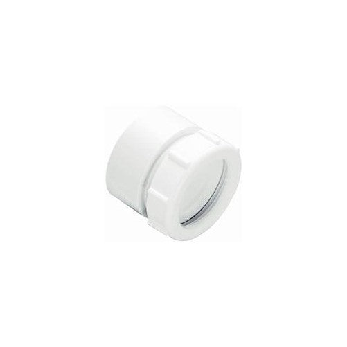 Keeney 95K 1-1/2-Inch Slip Joint by 1-1/2-Inch PVC Marvel Connector Schedule 40, White