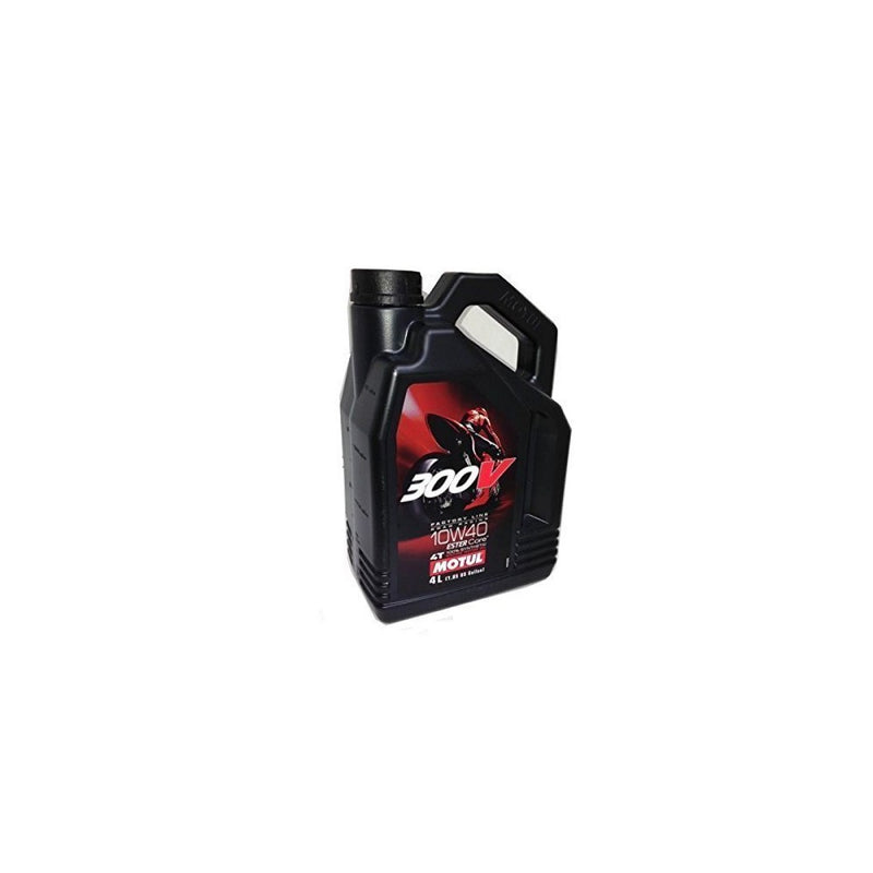 Motul 300V Ester Synthetic Oil - 10W40 - 4 Liter/--