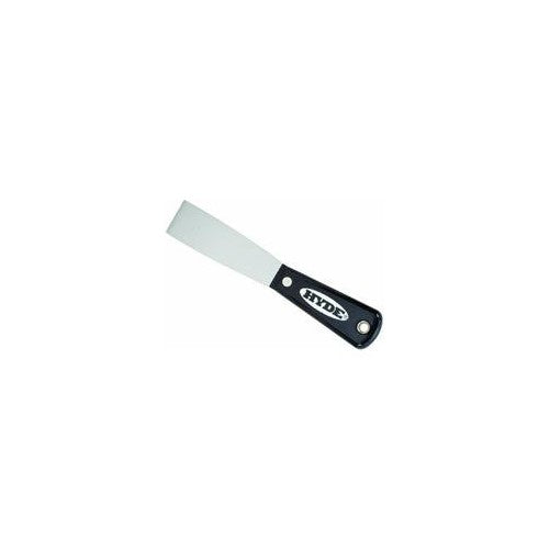 Hyde Tools 02250 2-Inch Flexible Putty Knife, Black and Silver
