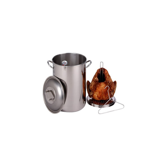 King Kooker 30-Quart Stainless Steel Turkey Pot Package