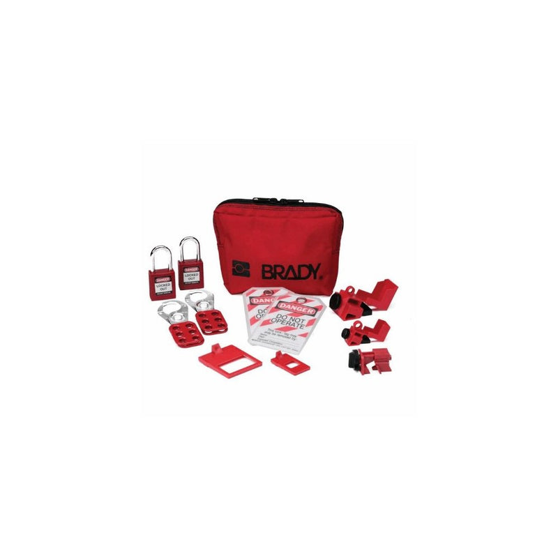 Brady 105967 Personal Lockout Kit in Belt Pouch