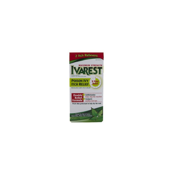 Ivarest 8 Hour Maximum Strength Anti - Itch Cream - 2 Oz